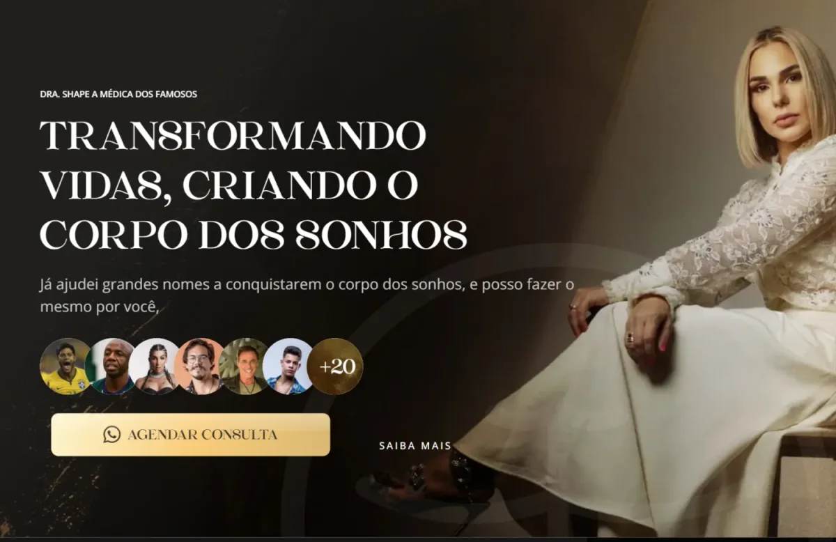 Projeto digital Dra. Shape
