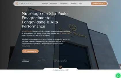 Projeto Clínica Sculpté